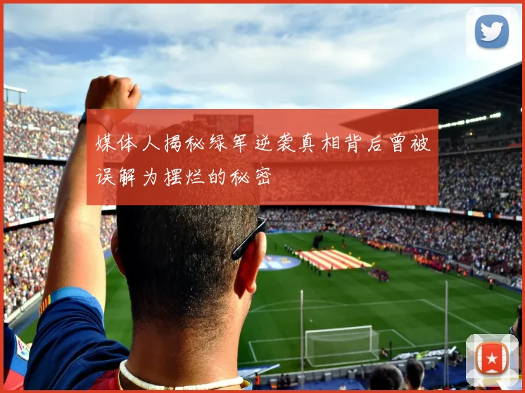 媒体人揭秘绿军逆袭真相背后曾被误解为摆烂的秘密