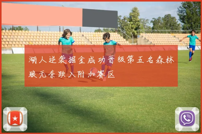 湖人逆袭掘金成功晋级第五名森林狼无奈跌入附加赛区